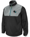 Put your San Jose Sharks pride on display with this NHL jacket from Reebok.