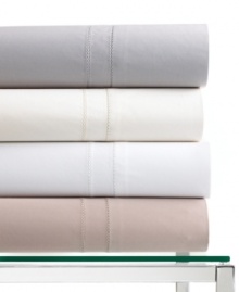 The ultimate in luxury. Woven from pure Egyptian cotton, this indulgently soft, 800-thread count fitted sheet is available in subtle, sophisticated colors that coordinate with a variety of bedding collections. Designed to accommodate extra-deep and pillowtop mattresses. Woven with lustrous 2-ply yarn to achieve total thread count.