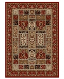 A patchwork of exquisite floral detailing, this Roma area rug set from Kenneth Mink presents this rich, regal look to every room in the house. Woven of plush olefin for lasting softness and durability. Includes three rugs.