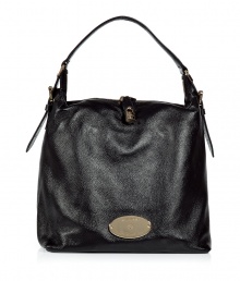 Upgrade your style with this ultra-luxe bag from British It label Mulberry - Classic hobo shape, top zip closure, adjustable strap, gold-tone front logo plaque detail - This is the perfect investment bag thats great for everyday use and will last for years to come Upgrade your style with this ultra-luxe bag from British It label Mulberry - Classic hobo shape, top zip closure, adjustable strap, gold-tone front logo plaque detail - This is the perfect investment bag thats great for everyday use and will last for years to come