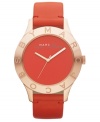 Let your style bloom with the bold color of this Marc by Marc Jacobs watch.