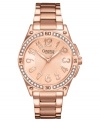 Make a stunning impression with this shining watch from Caravelle by Bulova, celebrating their 50th Anniversary.
