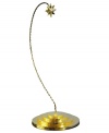 Think beyond the tree. A bright gold star makes this Christopher Radko ornament holder a standout for your mantel, desk or bedroom window.