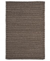 The softest wool and felt fibers are here hand-woven in India to replicate the handsome, rugged look of nautical sweaters in the Spinnaker Knit area rug from Lauren Ralph Lauren. A clean and simple, yet authentic staple made for any modern home.