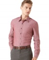 Button up in this sleek, simple style from Kenneth Cole New York.