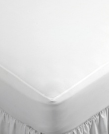 Save your mattress from spills as well as unwelcome bed bugs and dust mites with the Bed Bug mattress protector from Martha Stewart Collection, featuring waterproof, hypoallergenic MicroPolyester. Save your mattress from spills as well as unwelcome bed bugs and dust mites with the Bed Bug mattress protector from Martha Stewart Collection, featuring waterproof, hypoallergenic MicroPolyester.