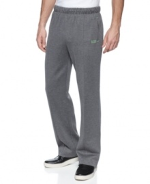 Don't shirk style for comfort. These sweat pants from Hugo Boss GREEN are capable of being cool and casual. Don't shirk style for comfort. These sweat pants from Hugo Boss GREEN are capable of being cool and casual.