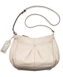 The perfect way to finesse every outfit. With clean lines and classic signature detailing, this chic shoulder bag from Tignanello is the perfect addition to any look. The perfect way to finesse every outfit. With clean lines and classic signature detailing, this chic shoulder bag from Tignanello is the perfect addition to any look.