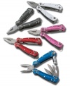 Convenient and useful all-in-one multi-tool gadget by Travel Gear has a powerful LED light to shine where needed.