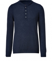 Finish your look on a cool modern note with Closeds super soft knit henley, the perfect fusion of cozy and contemporary - Partial buttoned front, long sleeves, ribbed trim - Modern straight slim fit - Wear with bright scarves and favorite jeans, or with sleek button-downs and sharply tailored trousers Finish your look on a cool modern note with Closeds super soft knit henley, the perfect fusion of cozy and contemporary - Partial buttoned front, long sleeves, ribbed trim - Modern straight slim fit - Wear with bright scarves and favorite jeans, or with sleek button-downs and sharply tailored trousers