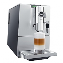 The slimmest One Touch automatic speciality coffee machine from JURA serves latte macchiato and cappuccino at the touch of a button. Perfectly suited to small but discerning homes, it features clearly arranged buttons that make preparing specialties a cinch. For the first time in a household machine, it boasts a height-adjustable dual spout which adjusts to any height between 3-5. The slimmest One Touch automatic speciality coffee machine from JURA serves latte macchiato and cappuccino at the touch of a button. Perfectly suited to small but discerning homes, it features clearly arranged buttons that make preparing specialties a cinch. For the first time in a household machine, it boasts a height-adjustable dual spout which adjusts to any height between 3-5.