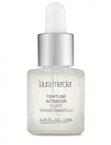 Offers a convenient way to apply Tightline Cake Eye Liner with a liquid activator. Perfect for on the go, Tightline Activator mixes easily with Tightline Cake Eye Liner to form a paste for even application. Contains a unique polymer for a long lasting effect. The activator dries quickly and feels lightweight on the eye lid. 0.25 oz. Offers a convenient way to apply Tightline Cake Eye Liner with a liquid activator. Perfect for on the go, Tightline Activator mixes easily with Tightline Cake Eye Liner to form a paste for even application. Contains a unique polymer for a long lasting effect. The activator dries quickly and feels lightweight on the eye lid. 0.25 oz.