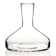 The perfectly formed, mouth-blown shape of Antonio Citterio and Toan Nguyen's Decanter was thoughtfully designed to enhance the qualities of its contents. The neck opens slightly, allowing wine to breathe and release the flavors and bouquet that have been locked inside it, while the clean, clear design lets in light to ignite the brilliant color of wine. The perfectly formed, mouth-blown shape of Antonio Citterio and Toan Nguyen's Decanter was thoughtfully designed to enhance the qualities of its contents. The neck opens slightly, allowing wine to breathe and release the flavors and bouquet that have been locked inside it, while the clean, clear design lets in light to ignite the brilliant color of wine.