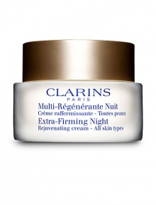 Revolutionary anti-aging treatment works deep beneath the skin's surface to boost cellular turnover and reinforce the firming action of Extra-Firming Day Cream. Features appear younger-looking, smoother, firmer and more defined upon waking. Ideal for all skin types. 1.7 oz. Revolutionary anti-aging treatment works deep beneath the skin's surface to boost cellular turnover and reinforce the firming action of Extra-Firming Day Cream. Features appear younger-looking, smoother, firmer and more defined upon waking. Ideal for all skin types. 1.7 oz.
