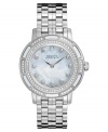 Unmatched elegance defines this diamond-embellished timepiece from Bulova Accutron's Pemberton collection.