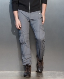 This urban-inspired cargo pant from INC will become your go-to for contemporary cool this season. This urban-inspired cargo pant from INC will become your go-to for contemporary cool this season.