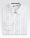 A uniquely modern interpretation of a classic striped dress shirt, injected with color and a dash of whimsy, expertly tailored in classic-fitting, crisp cotton.Button-frontPoint collarCottonMachine washImported