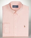 Classic simplicity meets modern comfort with this classic woven dress shirt from Polo Ralph Lauren.