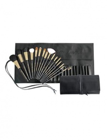 Essential brushes have black long handle with matte gold ferrule and matching gold logo. Includes pro black brushes, from contouring to blending and highlighting, our brushes are specifically designed to provide flawless application to face or body. For precise control, to line & define, or for blending and smudging, our pro range of eye and lipbrushes are specially designed to provide any look you can imagine. Essential brushes have black long handle with matte gold ferrule and matching gold logo. Includes pro black brushes, from contouring to blending and highlighting, our brushes are specifically designed to provide flawless application to face or body. For precise control, to line & define, or for blending and smudging, our pro range of eye and lipbrushes are specially designed to provide any look you can imagine.