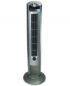 Cooling your home is a breeze with the Lasko Wind Curve Platinum tower fan. Maximizing air distribution with its sky-high tower design, you'll stay comfortably cool on even the muggiest of days. Fresh air ionizer technology helps create a clean-air environment. One-year limited warranty. Model 2551.