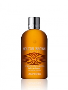 Revitalize the senses with this uplifting and cleansing body wash. Containing ginseng, juniper berry, cinnamon, oak moss and geranium essential oils, this body wash is a stimulating way to start the day. 10 oz. Revitalize the senses with this uplifting and cleansing body wash. Containing ginseng, juniper berry, cinnamon, oak moss and geranium essential oils, this body wash is a stimulating way to start the day. 10 oz.