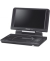 The Panasonic DVD-LS92 Portable DVD Player provides a high-quality LCD screen in a compact design. Enjoy extended viewing without recharging with the 11-Hour long-life battery. The large 9 widescreen display pivots for free-style viewing so you can adjust the position for optimum comfort and image quality.