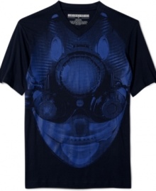 Start your own urban legend: Dagger T-Shirt from Sean John, featuring blue-on-black android graphic. Start your own urban legend: Dagger T-Shirt from Sean John, featuring blue-on-black android graphic.
