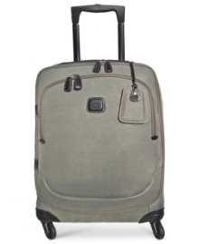 In the world of travel, you deserve to land on luxury. Striking craftsmanship and stunning attention to detail stand out in this first-class flier. Enjoy the peace of mind that comes with traveling in ultimate style that packs all the essentials into a spacious main compartment and endless pockets. 2-year limited warranty. In the world of travel, you deserve to land on luxury. Striking craftsmanship and stunning attention to detail stand out in this first-class flier. Enjoy the peace of mind that comes with traveling in ultimate style that packs all the essentials into a spacious main compartment and endless pockets. 2-year limited warranty.