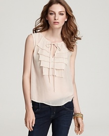 BCBGMAXAZRIA Blouse - Nettie Bib