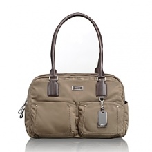 Book your ticket and travel in style with this refined carryall, an essential component of the Voyageur collection. Book your ticket and travel in style with this refined carryall, an essential component of the Voyageur collection.