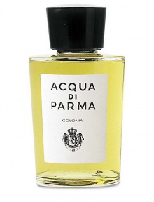 Fresh, sensual and vibrant. This pure Italian essence was created for men and women who are discretely elegant. A perfect fragrant blend of spicy Sicilian citrus fruits, lavender, rosemary, verbena and rose. Fresh, sensual and vibrant. This pure Italian essence was created for men and women who are discretely elegant. A perfect fragrant blend of spicy Sicilian citrus fruits, lavender, rosemary, verbena and rose.