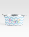 Beach towels, pool toys, cold drinks...stow every summer essential in this bright, galvanized party tub. It's also a clever gift basket, ready to fill and give to that fabulous beach homeowner. Side handles 9H X 18W Made in USA Please note: Each tub is made to order, so please allow 3-4 weeks for delivery. 