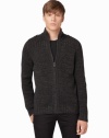 Slip this Calvin Klein Jeans cardigan over your favorite button down or tee for a warm and handsome style.