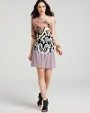 Tibi Dress - Printed One Shoulder