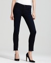 These J Brand skinny legging jeans feature extra stretch for a frame-defining fit.