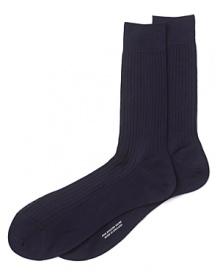 Turnbull & Asser maintains its focus on quality craftsmanship and luxury even on everyday essentials like fine dress socks in soft, breathable cotton. Turnbull & Asser maintains its focus on quality craftsmanship and luxury even on everyday essentials like fine dress socks in soft, breathable cotton.