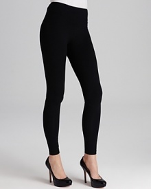 The must-have, go-to look for every woman, Lyssé Leggings blend seamlessly into everyday styles. A wide, four-way stretch waistband flattens the tummy for a flattering silhouette. The must-have, go-to look for every woman, Lyssé Leggings blend seamlessly into everyday styles. A wide, four-way stretch waistband flattens the tummy for a flattering silhouette.