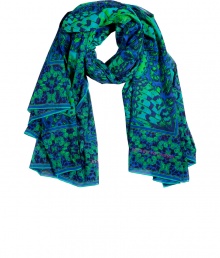 Whether tied around your waist or worn as a tropical-chic scarf, this Matthew Williamson Escape printed sarong injects summer-ready style - Long convertible shape, allover mosaic print - Style with a printed bikini and sandals or tied around your neck with an elevated jeans-and-tee ensemble Whether tied around your waist or worn as a tropical-chic scarf, this Matthew Williamson Escape printed sarong injects summer-ready style - Long convertible shape, allover mosaic print - Style with a printed bikini and sandals or tied around your neck with an elevated jeans-and-tee ensemble