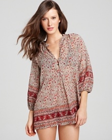 Fashion-loving flower children flock to Joie a la Plage for beautiful coverups with a subtle retro bend.