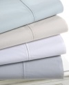 Pure luxury! These Martha Stewart Collection pillowcases provide endless comfort with a 300-thread count cotton percale texture.