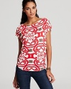 Ella Moss Tee - Tapestry Printed