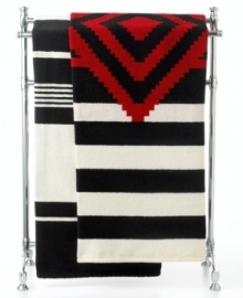 Give your bath a touch of Southwestern style with Lauren by Ralph Lauren's Black Adobe bath towel. Choose from two bold patterns that mix and match for a look that's simply striking. Featuring yarn-dyed cotton with rolled hems. Give your bath a touch of Southwestern style with Lauren by Ralph Lauren's Black Adobe bath towel. Choose from two bold patterns that mix and match for a look that's simply striking. Featuring yarn-dyed cotton with rolled hems.