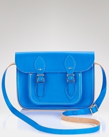 Take your accessories portfolio in an academic direction with The Cambridge Satchel Company's leather satchel. In an electric hue, this bag is a bright day-to-day mate with cool class. Color exclusive to Bloomingdale's. Take your accessories portfolio in an academic direction with The Cambridge Satchel Company's leather satchel. In an electric hue, this bag is a bright day-to-day mate with cool class. Color exclusive to Bloomingdale's.