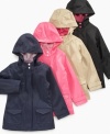 Rain, rain go away. This hooded jacket from Greendog will keep the rain away from your little one when they want to go out and play. (Clearance)