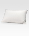 Experience the luxury of a good night's sleep, with this plush, cozy goose down pillow encased in a finespun cotton sateen cover.Decorative piped edgeBaffled construction20 X 30Goose down fillCotton sateen coverMachine washMade in USA