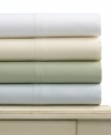 The epitome of comfort, these 1200-thread count sheets feature a single-ply construction and pure Egyptian cotton for an ultra-plush feel. Choose from four soft, muted tones to coordinate with any bedroom.