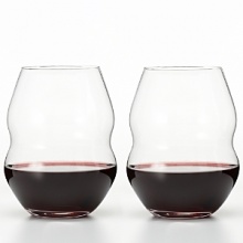 Ergonomically designed, this casual, stemless wineglass is stackable for those short on storage space. Ergonomically designed, this casual, stemless wineglass is stackable for those short on storage space.