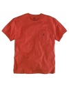 Essential short-sleeved tee, designed for a classic fit in lightweight combed jersey.