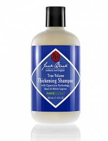 True Volume Thickening Shampoo with Expansion Technology, Basil and White Lupine. Helps hair look thicker and fuller and keeps scalp skin healthy. The PureScience formula features a blend of naturally derived surfactants and certified organic ingredients with no fragrance, parabens or colorants. Ideal for everyday use for all hair types. Safe for color-treated hair. True Volume Thickening Shampoo with Expansion Technology, Basil and White Lupine. Helps hair look thicker and fuller and keeps scalp skin healthy. The PureScience formula features a blend of naturally derived surfactants and certified organic ingredients with no fragrance, parabens or colorants. Ideal for everyday use for all hair types. Safe for color-treated hair.