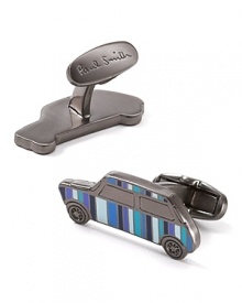 Paul Smith Multistripe Car Cufflinks Paul Smith Multistripe Car Cufflinks